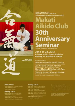 30th anniversary seminar poster